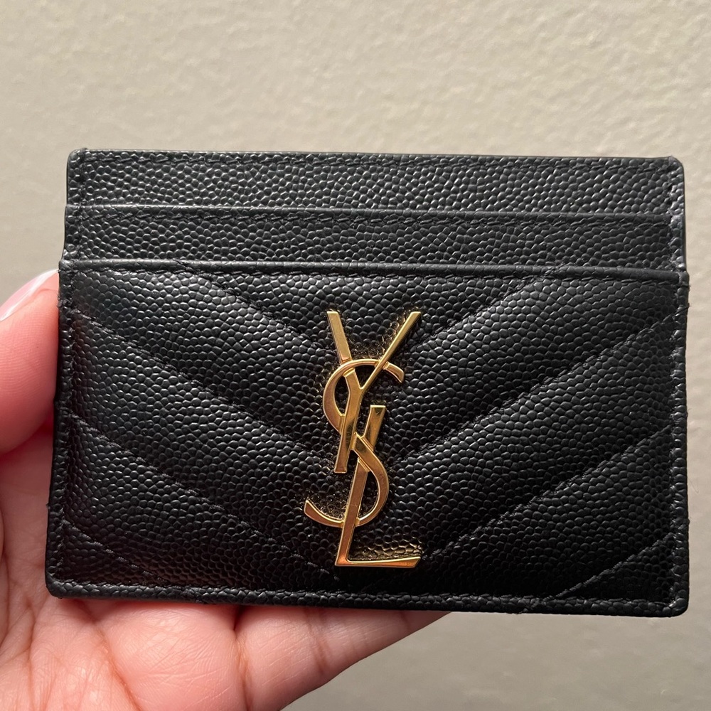 Used YSL Card Holder
